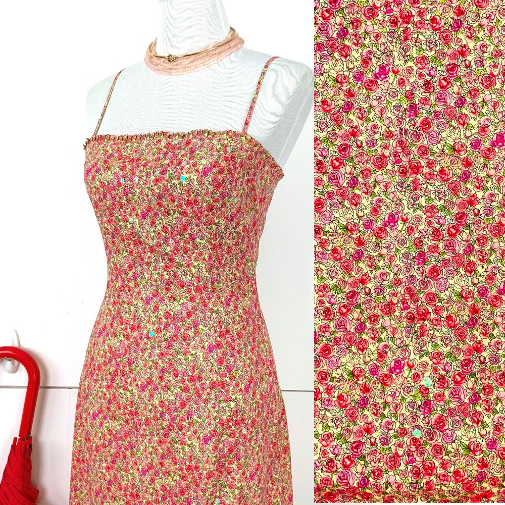 BCBGMaxAzria Stretch Cotton Summer Dress Sz 6